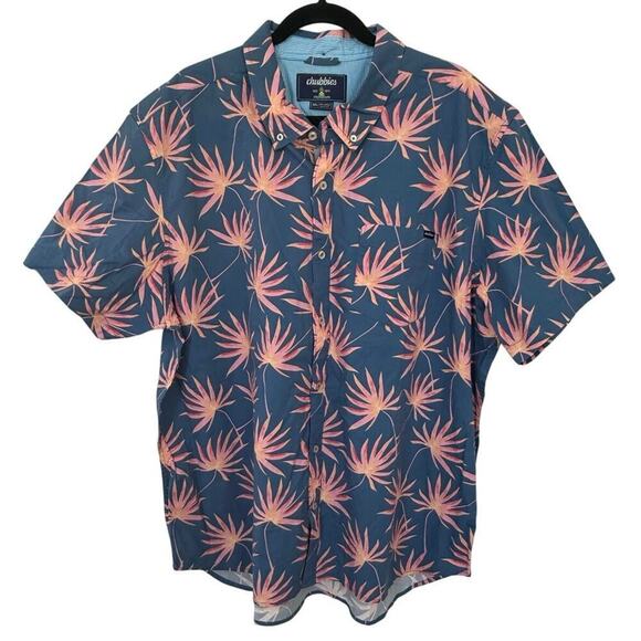 NWOT Chubbies Men’s Floral/Tropical Print Button Down Shirt - Picture 1 of 5